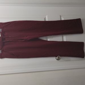 St Johns Bay Large Berdungy/Purple Straight Leg Uniform Pants